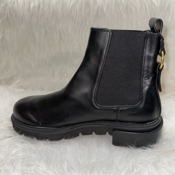 FRAME Le London Black Chelsea Boots Size EU 40 - Picture 6 of 15